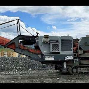 foto 46.5t rozdrabniacz 400t/h mobil szczękowy Sandvik Sandvik QJ340